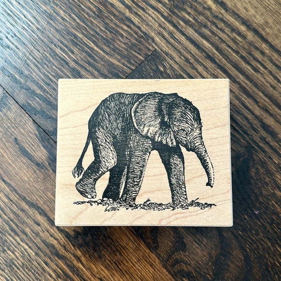 Elephant Rubber Stamp - Picture 1 of 1